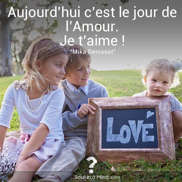 jours de l'amour