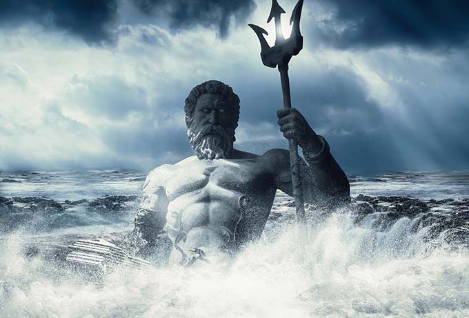 Dieu poseidon peur et amour